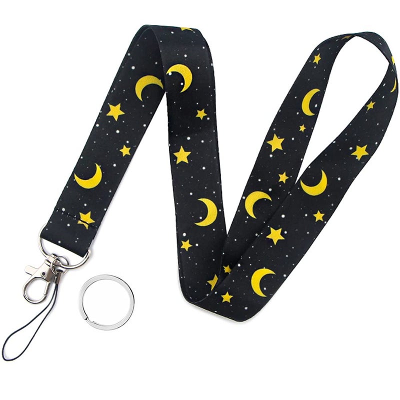 Yiflin Cute Neck Lanyard for Keys  Wallet  Id Card Holder  Cool Keychain Lanyard for Women  Men  Teacher - Image 1